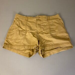 Old Navy OG Chino Shorts Women's 2X High-Rise Khaki Beige Casual‎ Everyday